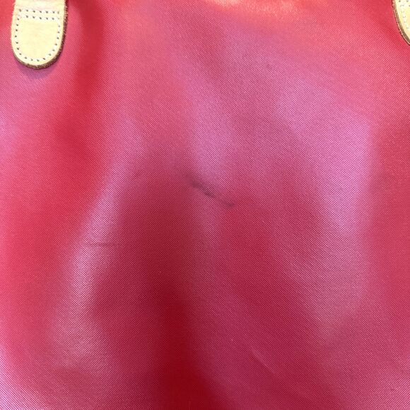 Jon Hart Tyler Tote Red Monogrammed - Picture 4 of 12